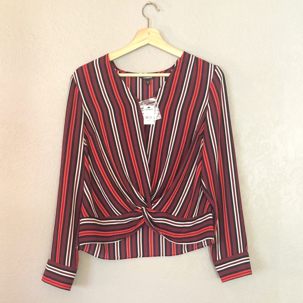 Striped blouse NWT